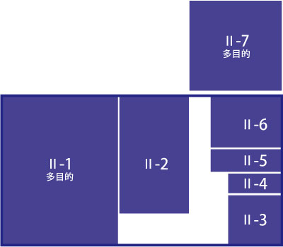 理学第Ⅱ実験室見取図(4号館4-102)