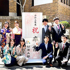 2021年度卒業式ゼミ集合写真