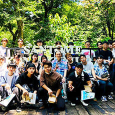 夏合宿の一コマ（村山ゼミ）