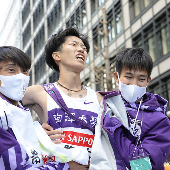 第98回箱根駅伝、３位でゴール！大会記録更新の青学大には遠く及ばず