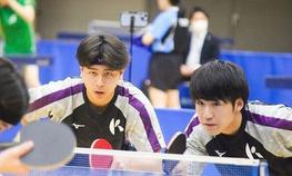 卓球部の坂田陽哉選手と丸川智弘選手が「2025関東学生新人選手権大会」男子ダブルスで優勝