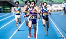 陸上競技部の落合晃選手が「2025日本学生陸上競技個人選手権大会」男子800mで優勝