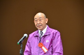 廣瀬良弘学長の挨拶