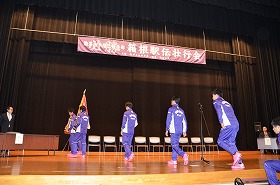 選手入場