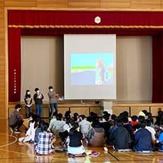 駒沢小学校でレクチャー